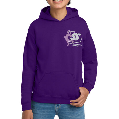 Lakeshore Figure Skating Hoodie Youth Sweatshirt Thumbnail