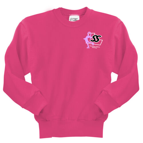 Lakeshore Figure Skating Direct-to-Film Print Youth Sweatshirt Thumbnail