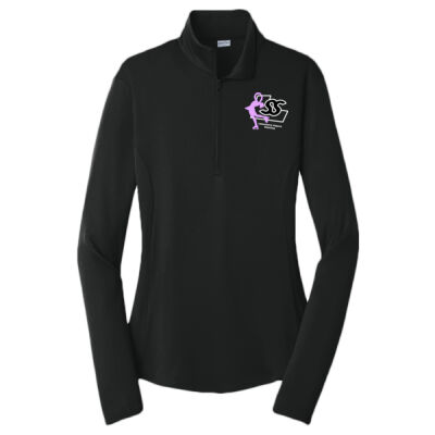 Lakeshore Figure Skating Direct-to-Film Ladies 1/4-Zip Pullover Thumbnail