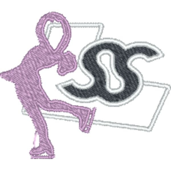 Lakeshore Figure Skating  2 inch  241124 B5541 Thumbnail