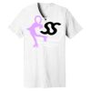 Unisex Jersey Short Sleeve V Neck Tee Thumbnail